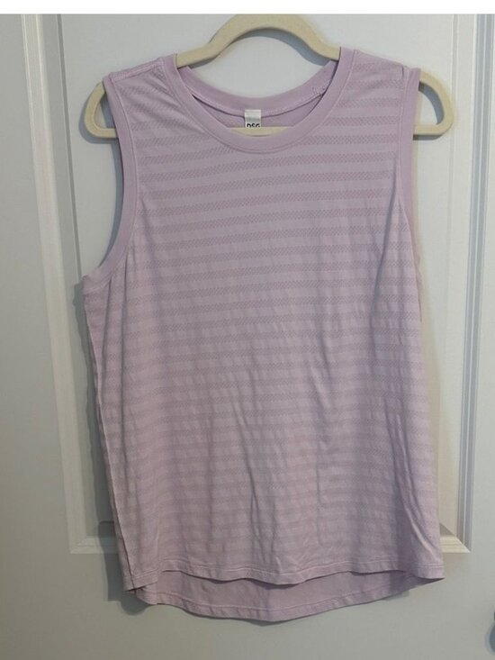 Tops - Lavender Striped Tank Top